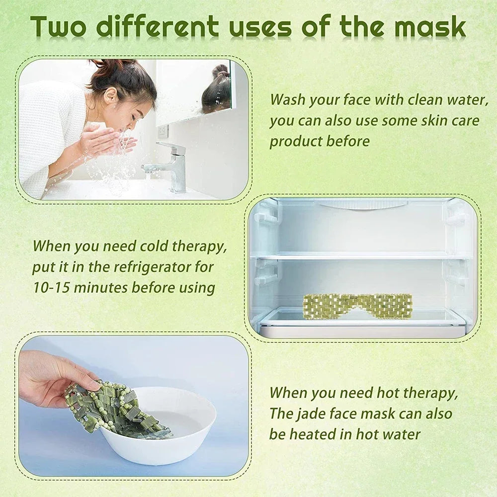 Natural Jade Eye Mask