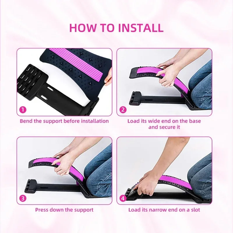 Magnetic Back Massage Stretcher