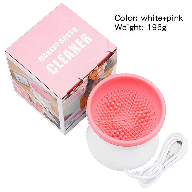 Power Puff Makeup Brush Cleaner