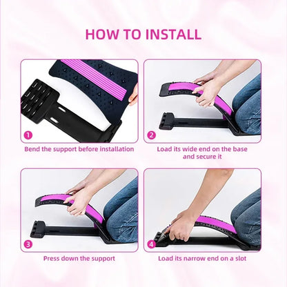 Magnetic Back Massage Stretcher