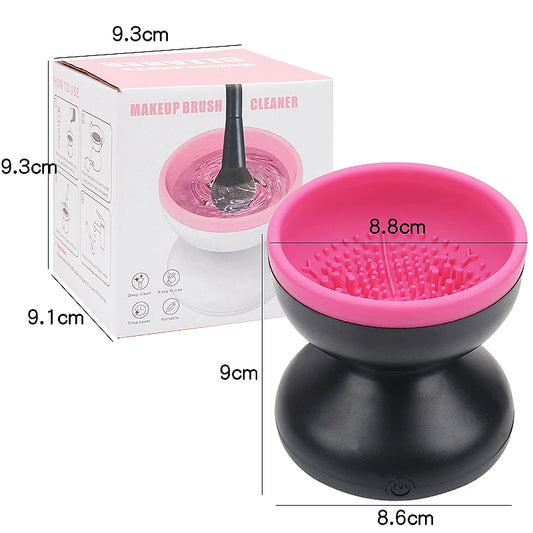 Power Puff Makeup Brush Cleaner