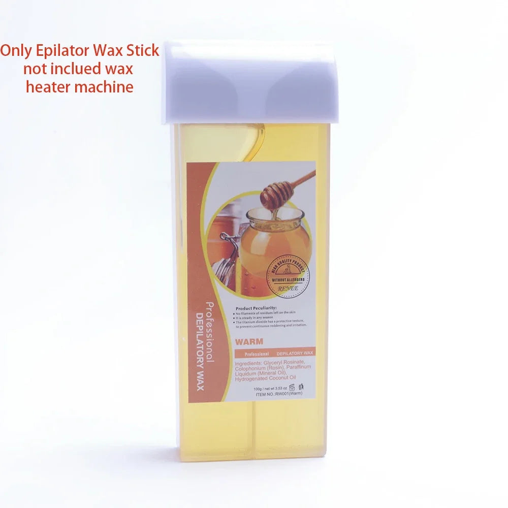 Professional roll on waxing hair removal kit