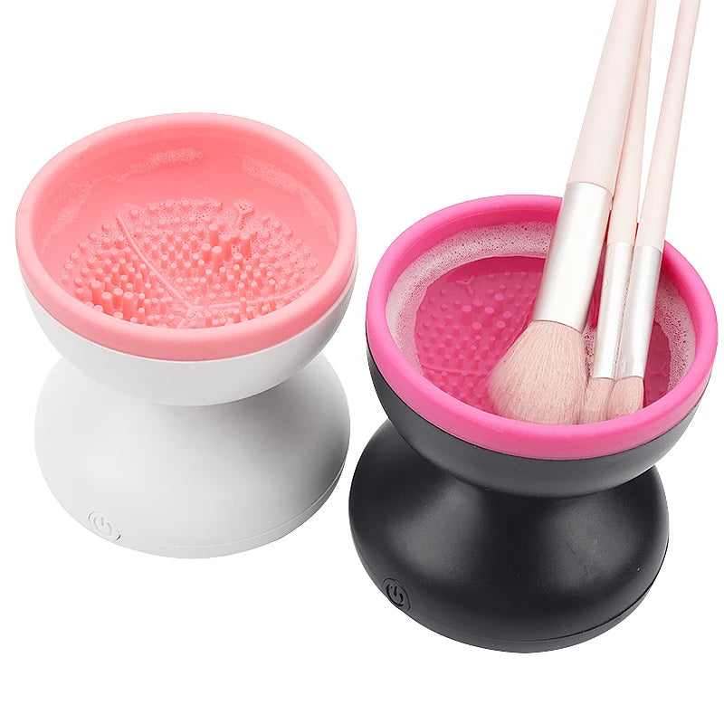 Power Puff Makeup Brush Cleaner